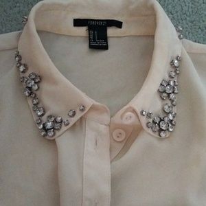 Dressy short sleeve top